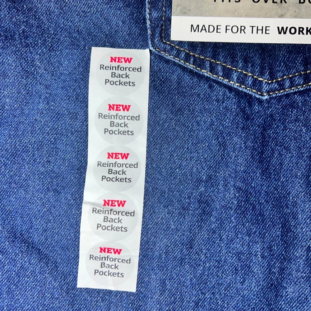 Rural King Original Work Jeans‎ Regular Fit 40x32 Blue Denim Men's NWT 2 pairs. - Picture 4 of 4